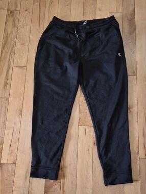 Champion Women's Size Large Black Athletic Jogger Pants